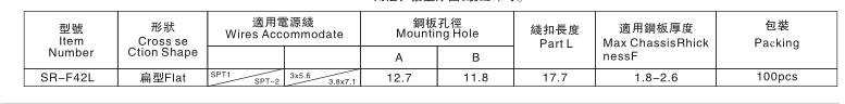 1033 电源线扣说明2